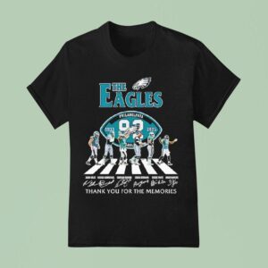 The Philadelphia Eagles Thank You For The Memories Signatures T Shirt