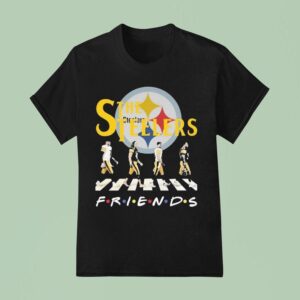 The Pittsburgh Slers Friends Road Abbey Walking T Shirt