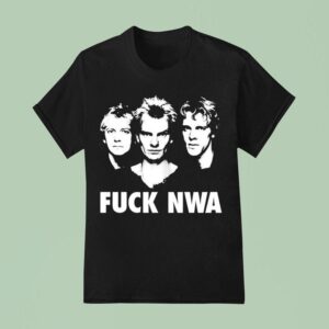 The Police Fck Nwa Band T Shirt