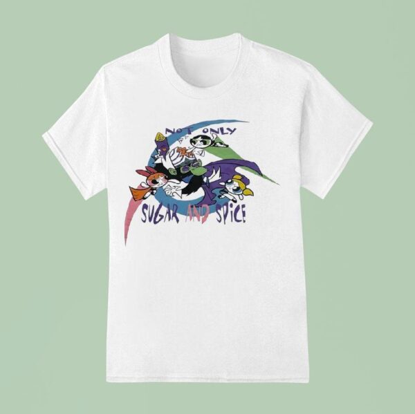 The Powerpuff Girls Not Only Sugar And Spice T Shirt