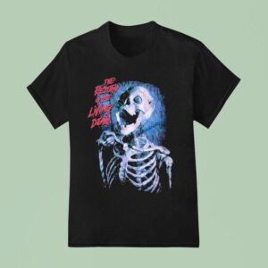 The Return Of The Living Dead Party Boy Skeleton T Shirt