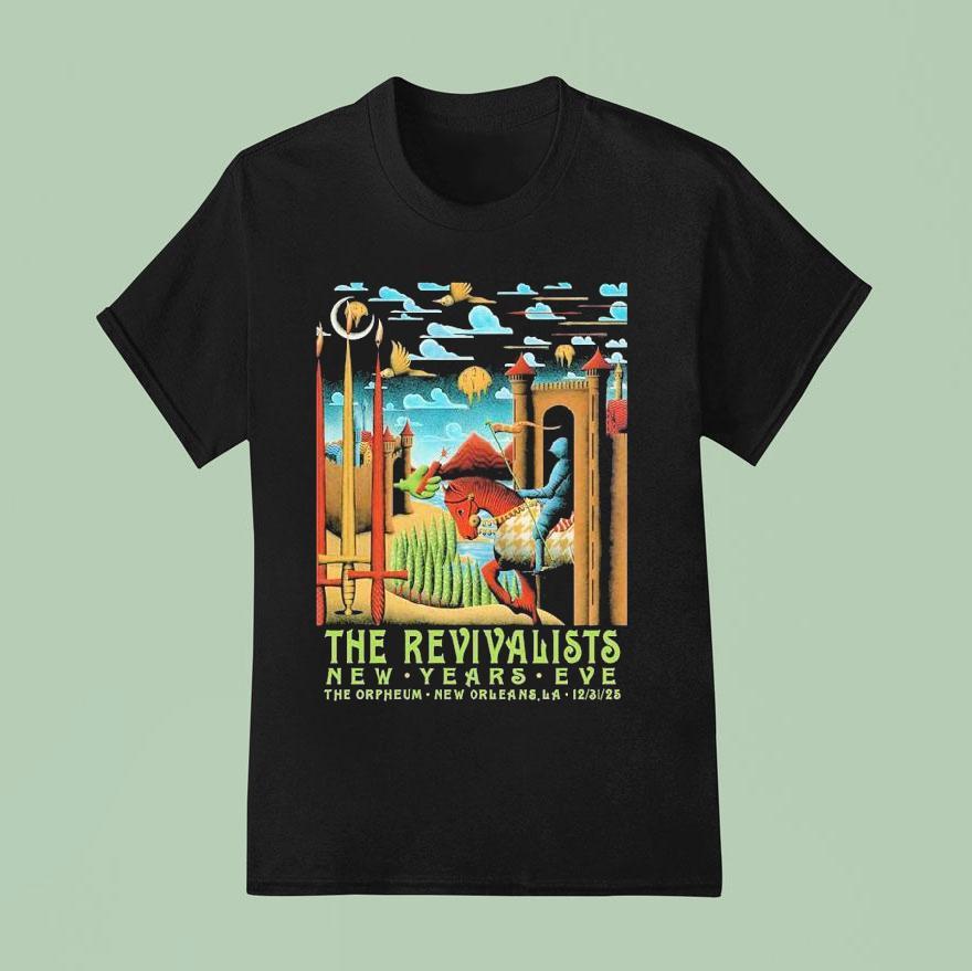 The Revivalists New Years Eve Show In New Orleans Los Angeles At The Orpheum On December T Shirt