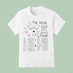 The Rose Woosung Dojoon Hajoon World Tour Dates T Shirt