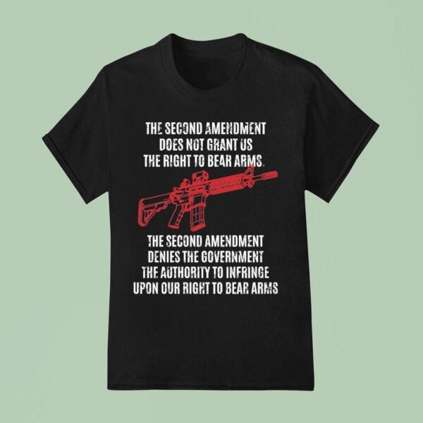The Second Amendment Does Not Grant Us The Right To Bear T Shirt