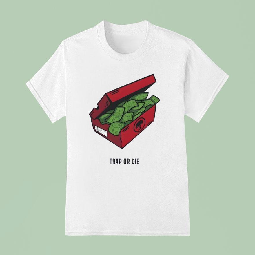 The Shoe Box Money Graphic T Shirt