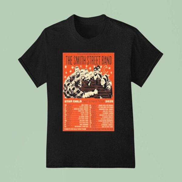 The Smith Street Band Star Child East Coast Tour Dates T Shirt
