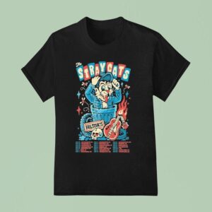 The Stray Cats Fall Tour Summer Dates T Shirt