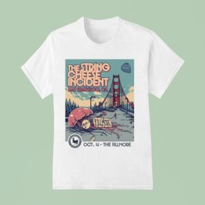 The String Cheese Incident San Francisco California Gig At The Fillmore On October T Shirt