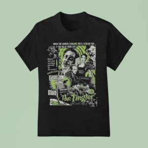 The Tingler When The Screen Screams You Ll Scream To If You Value Your Life Vincent Price T Shirt