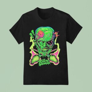 The Toxic Avenger Puke Green Fighting Machine T Shirt