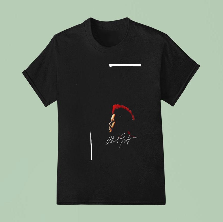 The Weeknd After Hours Til Dawn Tour With Playboi Carti Portrait Signature T Shirt