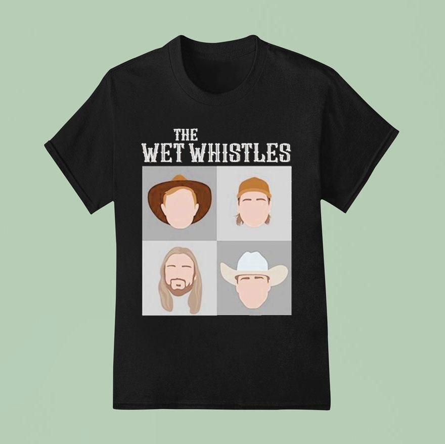 The Wet Whistle Characters T Shirt