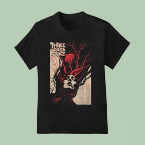 Three Days Grace Alienation Tour Dates T Shirt