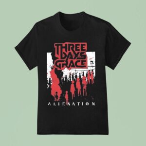 Three Days Grace Alienation Tour T Shirt