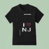 Thursday Band I Heart Nj Logo T Shirt