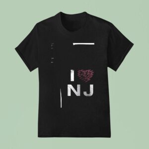 Thursday Band I Heart Nj Logo T Shirt