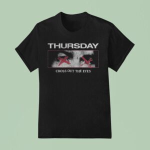Thursday Cross Out The Eyes T Shirt