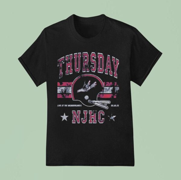 Thursday Live At The Meadowlands Njhc T Shirt