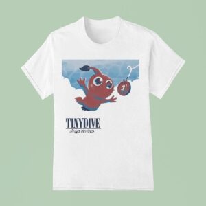 Tinydive Bigswims Pikmin In The Style Of Nirvana S Album Nevermind T Shirt