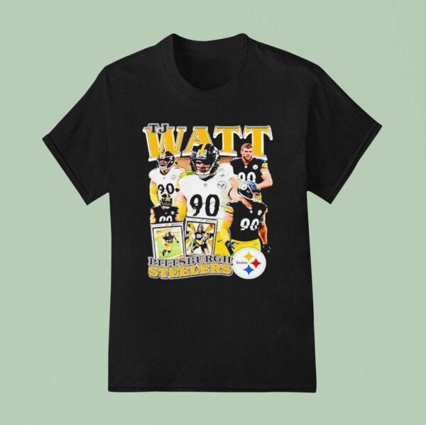 Tj Watt Pittsburgh Slers Football Logo T Shirt