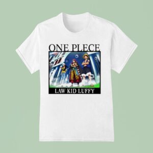 Tom Brady One Piece Law Kid Luffy T Shirt