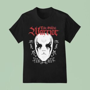 Tom Gabriel Warrior Only Death Is Real Mask T Shirt