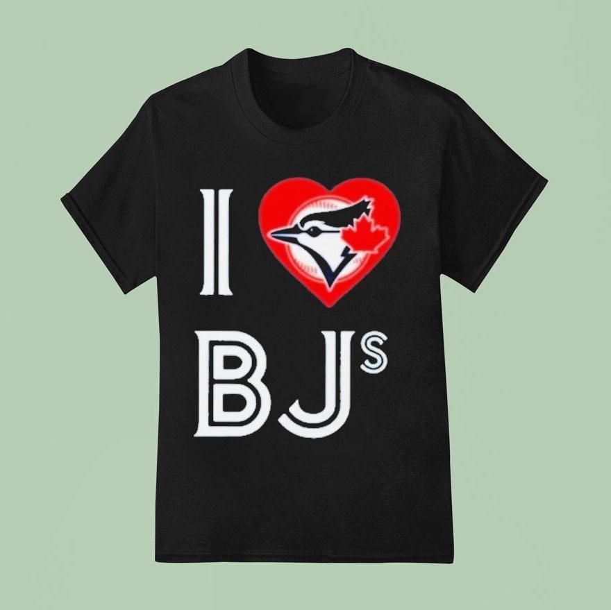 Toronto Blue Jays I Love Bjs Jays T Shirt