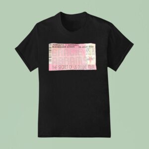 Toronto Ontario Budweiser Stage July Gracie Abrams The Secret Of Us Deluxe Tour T Shirt