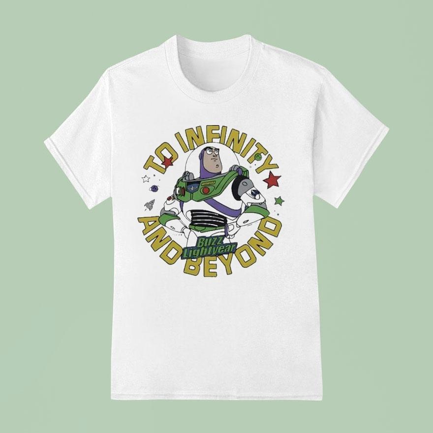 Toy Story Buzz Lightyear To Infinity And Beyond T Shirt