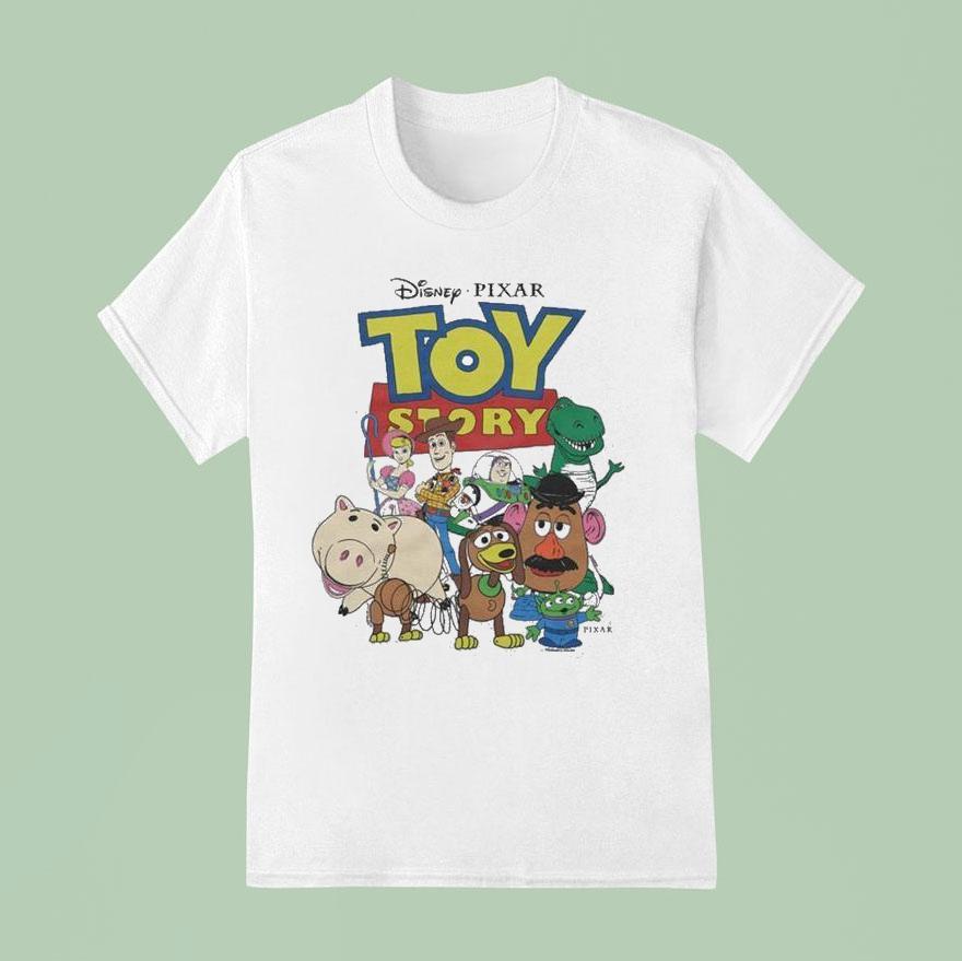Toy Story Pixar Characters T Shirt
