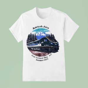 Train Amtrak Airo First Trainset Shipment Summer T Shirt