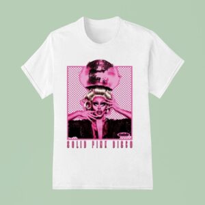 Trixie Mattel Solid Pink Disco Tour T Shirt