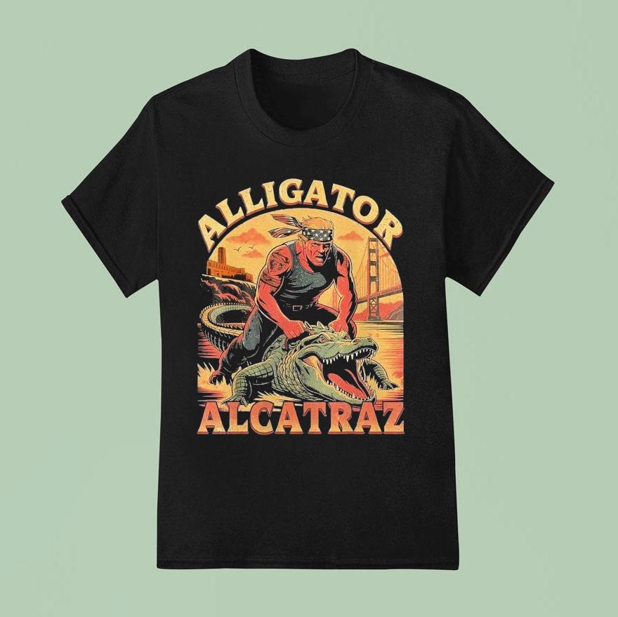 Trump Alcatraz Alligator Alcatraz Florida Everglades T Shirt