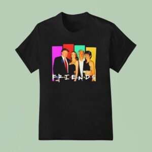 Trump And Epstein Friends Parody T Shirt