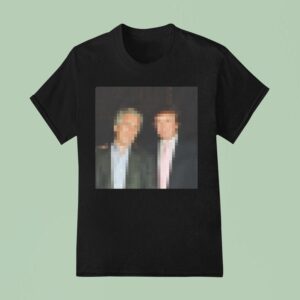 Trump And Jeffrey Epstein Blurred T Shirt