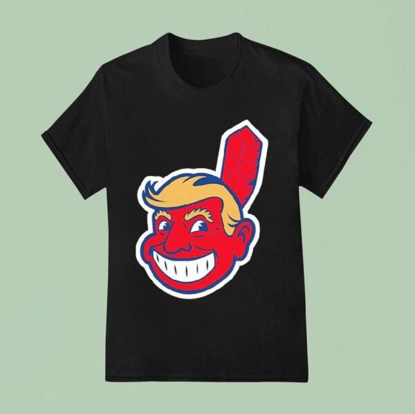 Trump Chief Wahoo Make Indians Great Again Cleveland Guardians Masco T Shirt