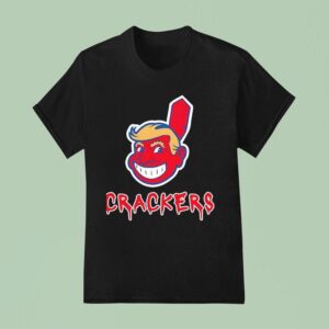 Trump Cleveland Indians Crackers Parody T Shirt