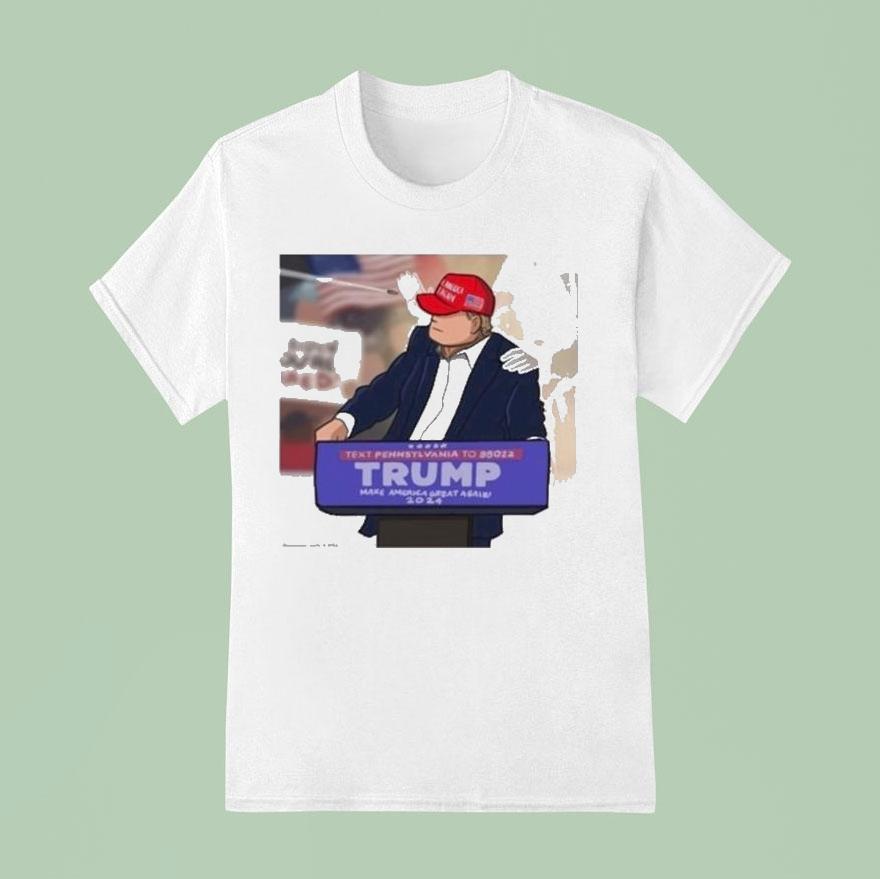 Trump God Spared President Life Butler Pennsylvania Shooting T Shirt