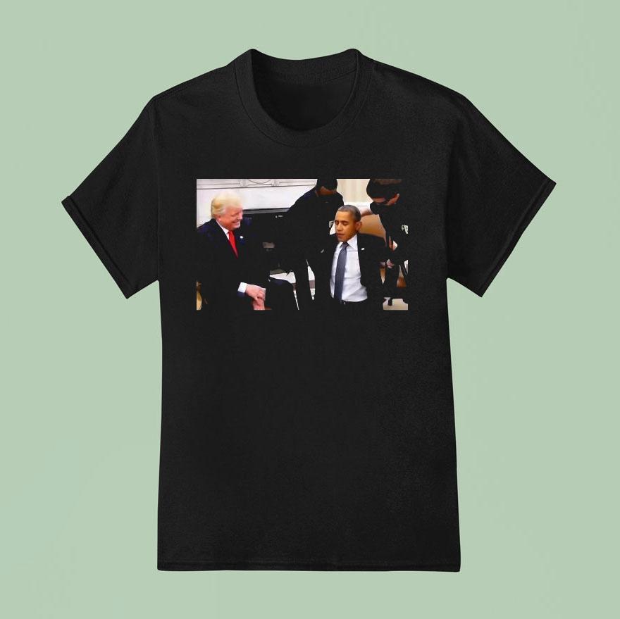Trump Posts Ai Video Of Obama S Arres T Shirt