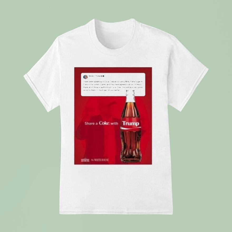 Trump Real Cane Sugar Coke T Shirt