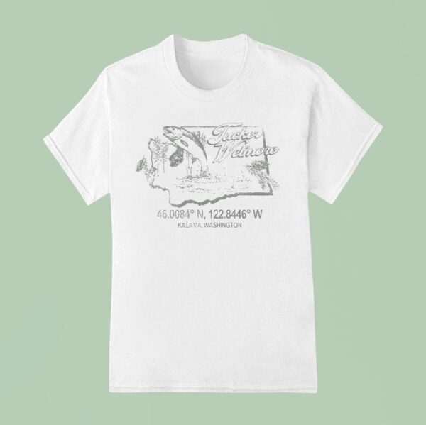 Tucker Wetmore Washington State Kalama Washington Fish T Shirt