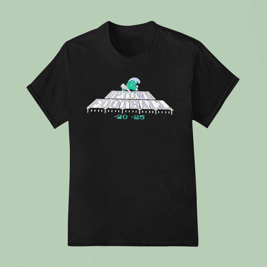 Tulane Green Wave Uptown Football T Shirt