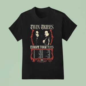 Twin Tribes European Tour Dates T Shirt