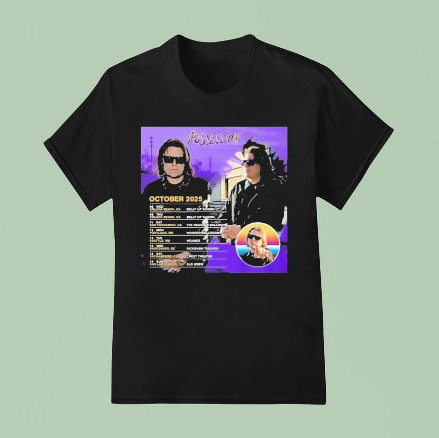 Ty Segall Possession Fall Tour T Shirt