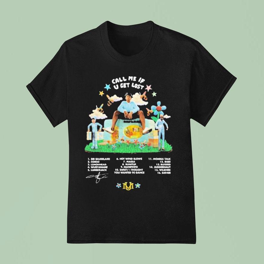 Tyler The Creator Call Me If U Get Los T Shirt