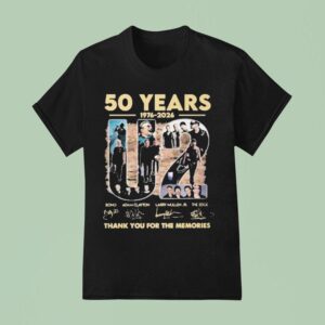 U Years Thank You For The Memories Signature T Shirt