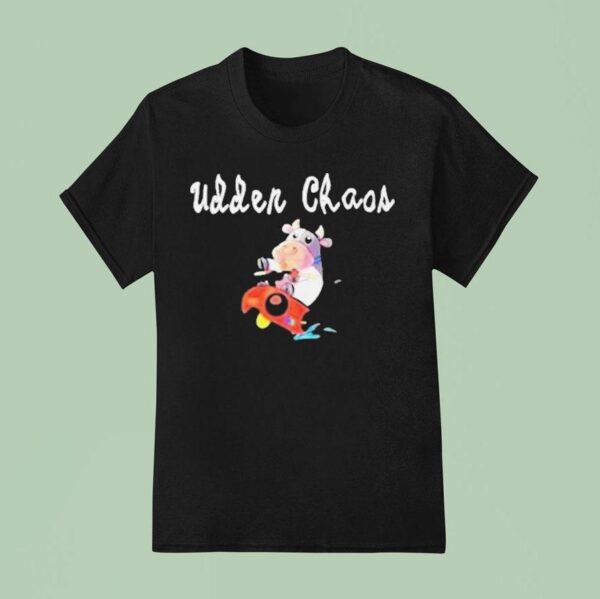 Udder Chaos Cow T Shirt