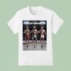 Ufc Pound For Pound Rankings With Ilia Topuria Islam Makhachev And Merab Dvalishvili Holding Championship Belts T Shirt