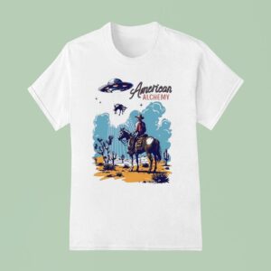 Ufo Cow American Alchemy T Shirt