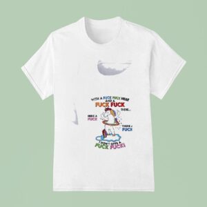 Unicorn I Done Give A Fuck Fuck T Shirt